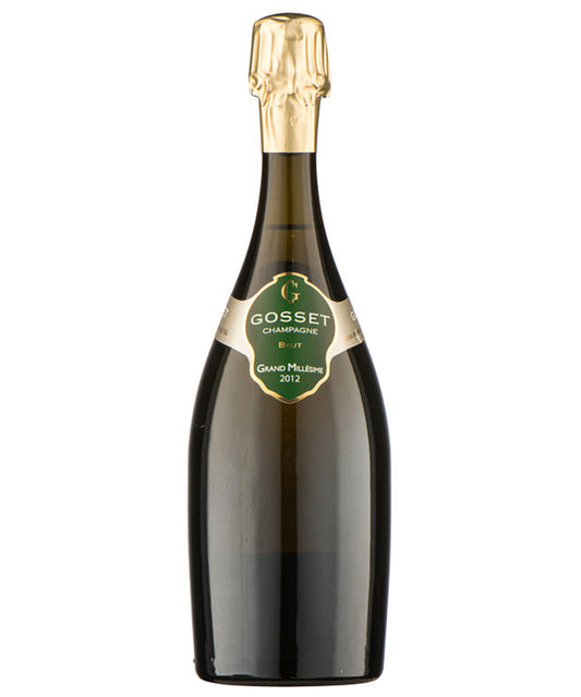 Gosset Grand Millesime Brut 2016 French sparkling wine Champagne vintage – wine bottle image