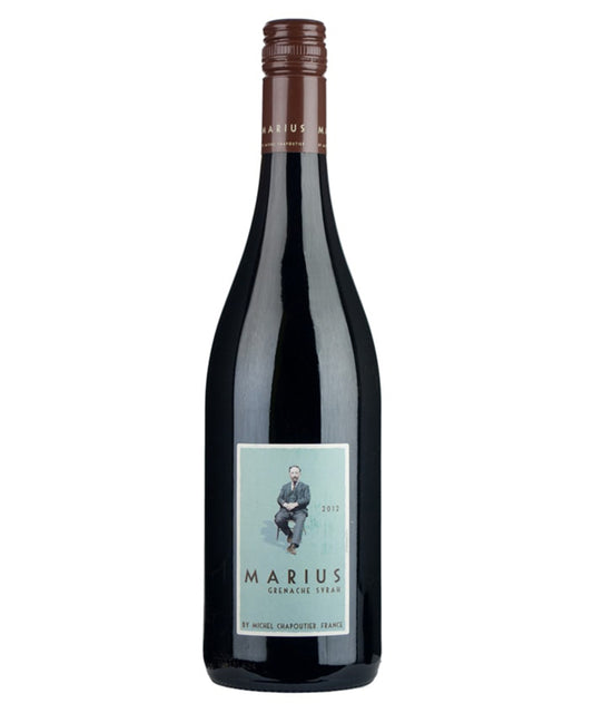 Marius Grenache Syrah IGP Pays D'Oc 2023 red French wine – wine bottle image