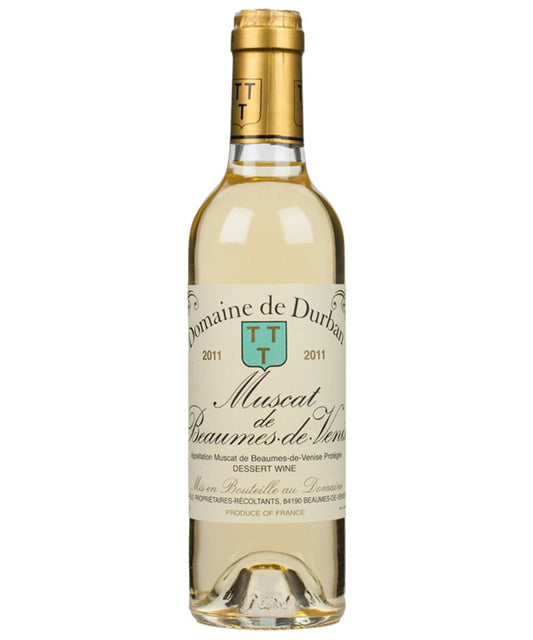 (HALF) Domaine de Durban Muscat Beaumes de Venise 37.5cl 2022 French white wine bottle image