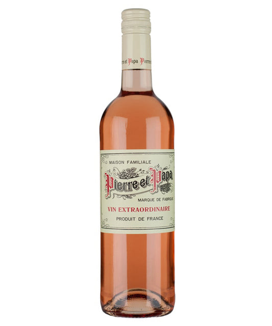 Pierre et Papa Rose 2024 French rosé wine bottle image