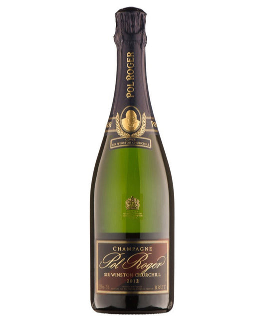 Pol Roger Cuveé Sir Winston Churchill 2015 French sparkling wine champagne bottle image