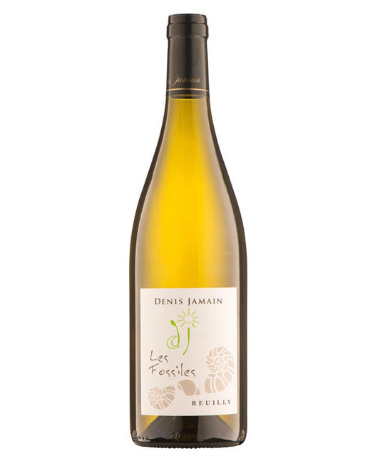 Denis Jamain Les Fossiles Reuilly Blanc 2021 white French wine from Loire – wine bottle image
