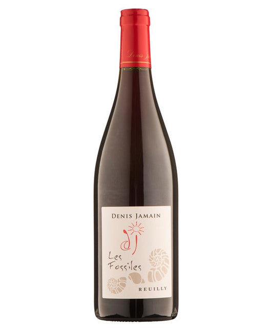 Denis Jamain Les Fossiles Reuilly Rouge 2023 French red wine bottle image