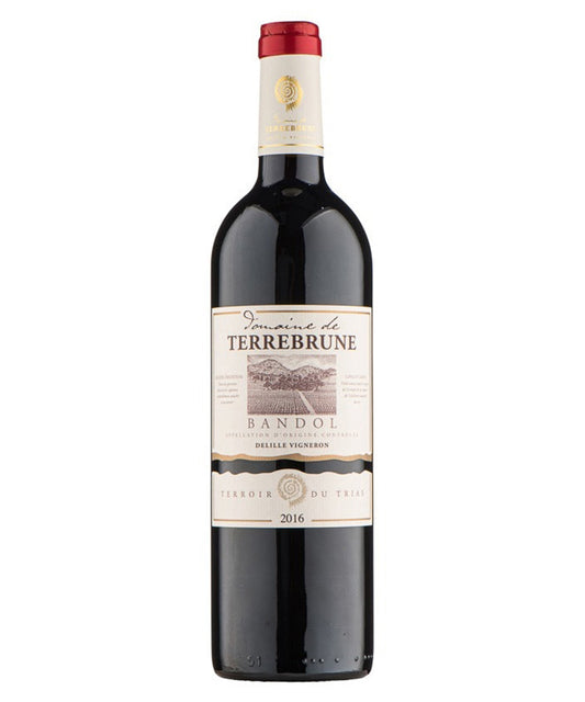Domaine de Terrebrune Bandol Rouge 2019 red French wine from Provence – wine bottle image