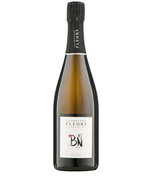 Champagne Fleury Blanc de Noirs Brut French sparkling wine – wine bottle image