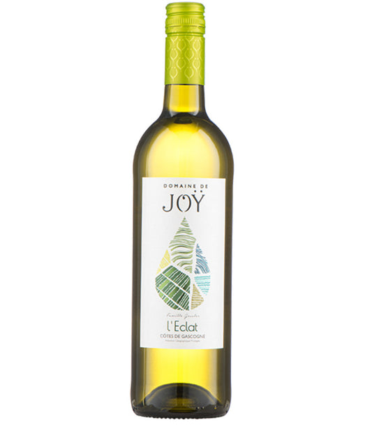Domaine de Joy L'Eclat Cotes de Gascogne 2024 white French wine – wine bottle image