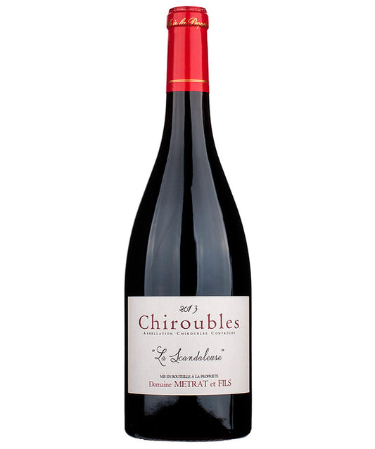 Domaine Metrat et Fils Chiroubles La Scandaleuse 2024 red French wine – wine bottle image