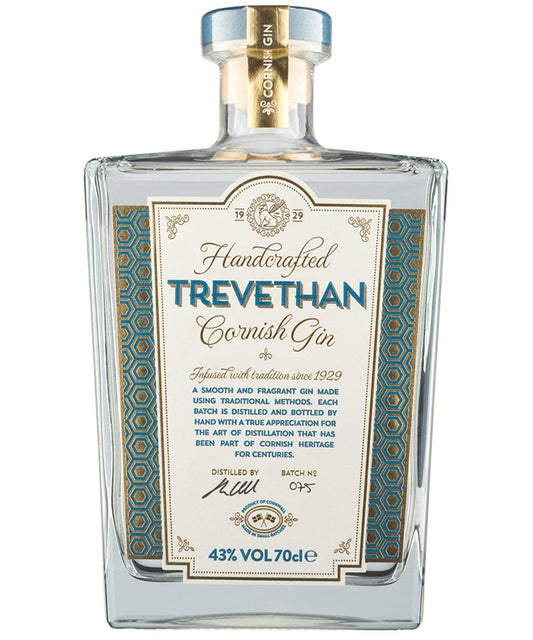 Trevethan Cornish Gin English spirit bottle image