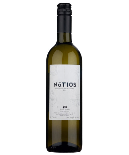Gaia Estate Notios White 2022 white Greek wine bottle image
