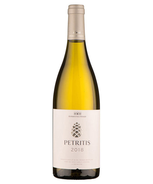 Kyperounda Winery Petritis 2018 white Cyprus wine bottle image