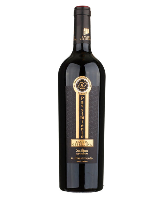 Baglio Gibellina U Passimiento 2024 Sicilian red wine – wine bottle image