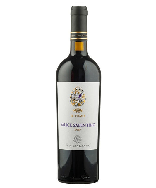 San Marzano Il Pumo Salice Salentino 2021 Italian red wine – wine bottle image