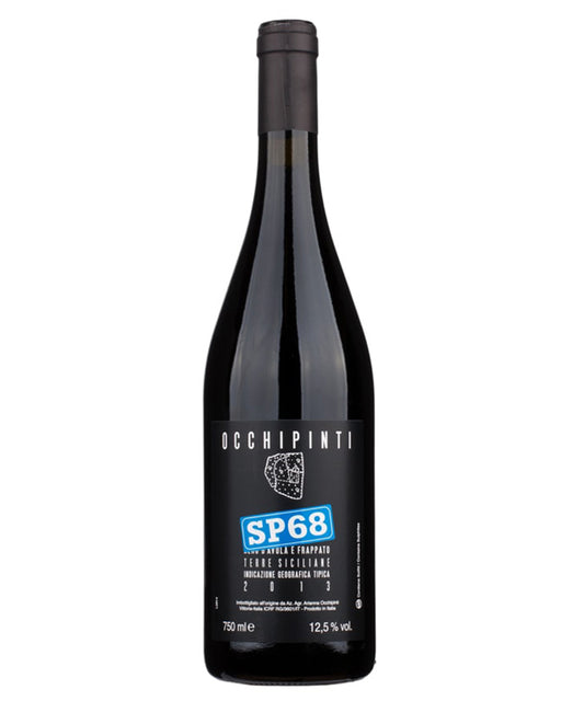 Occhipinti SP68 Rosso 2024 Italian red wine from Sicily – wine bottle image