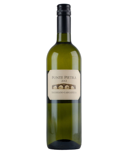 Ponte Pietra Trebbiano Garganega 2024 white Italian wine bottle image