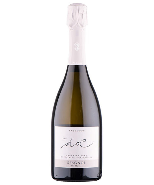 Spagnol Prosecco DOC Treviso Brut 2021 Italian sparkling white wine – wine bottle image