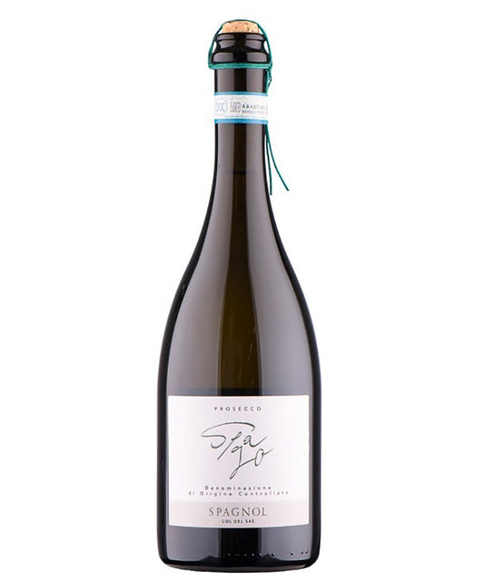 Spagnol Prosecco DOC Treviso Frizzante Lo Spago Italian sparkling white wine bottle image
