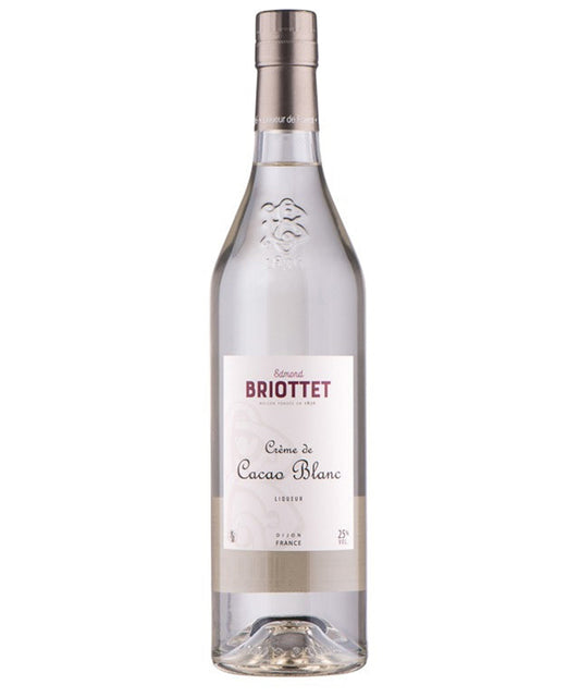 Creme de Cacao Blanc Briottet French liqueur – spirit bottle image