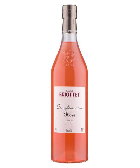 Creme de Pamplemousse Rose Briottet French grapefruit liqueur – spirit bottle image