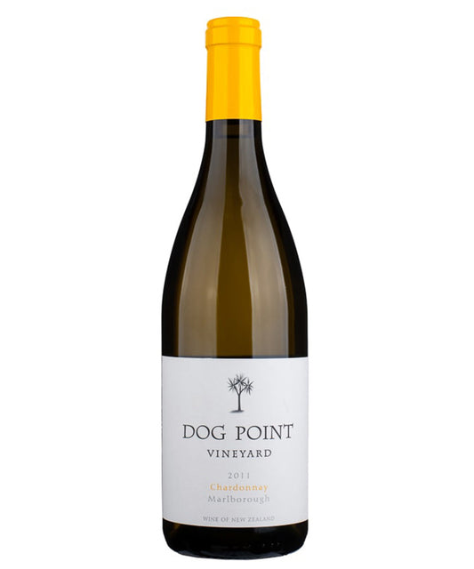 Dog Point Chardonnay 2022 white wine from Marlborough New Zealand – wine bottle image
