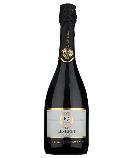 Leveret IQ Brut NV New Zealand sparkling wine bottle image