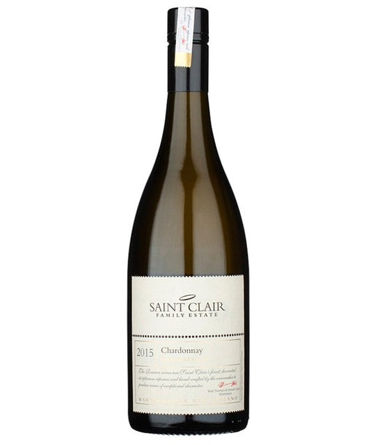 Saint Clair Omaka Reserve Chardonnay 2024 New Zealand white wine – wine bottle image