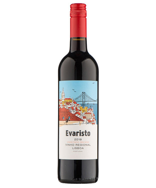 Evaristo Vinho Regional Lisboa Tinto 2023 Portuguese red wine bottle image