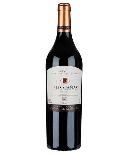 Luis Canas Seleccion de la Familia Rioja Reserva 2019 red Spanish wine bottle image