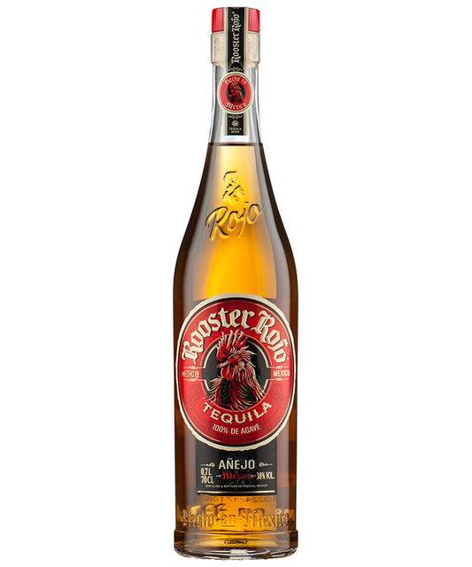 Rooster Rojo Anejo Tequila aged spirit bottle image