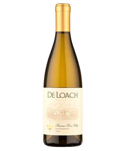 De Loach Russian River Chardonnay 2023 white California wine bottle image