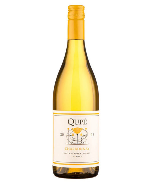 Qupe Y Block Chardonnay 2022 white California wine bottle image