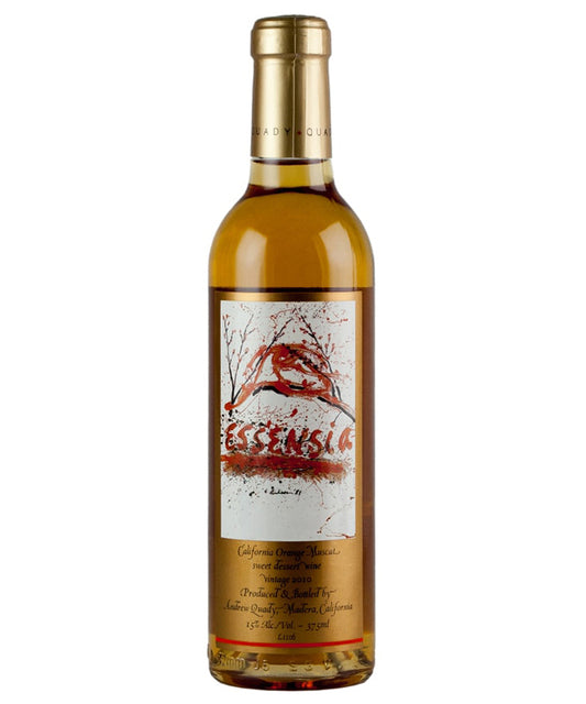 Quady Essencia Orange Muscat 37.5cl 2022 sweet white wine from California – wine bottle image