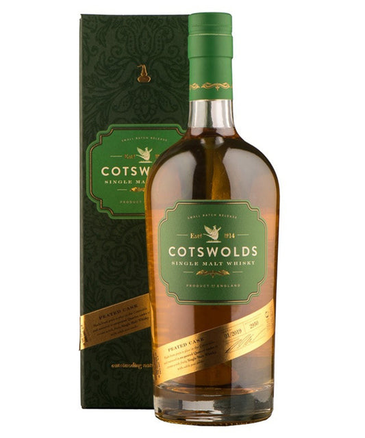 Cotswolds Peated Cask Single Malt Whisky English spirit bottle image