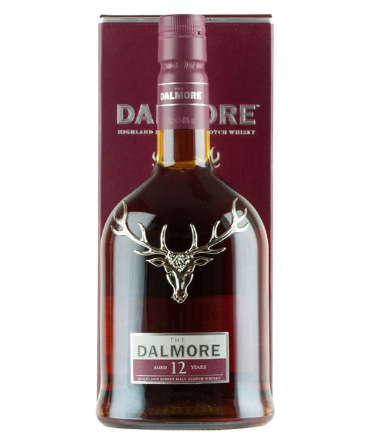 Dalmore 12 Year Old Single Malt Whisky Scottish Highland spirit bottle image