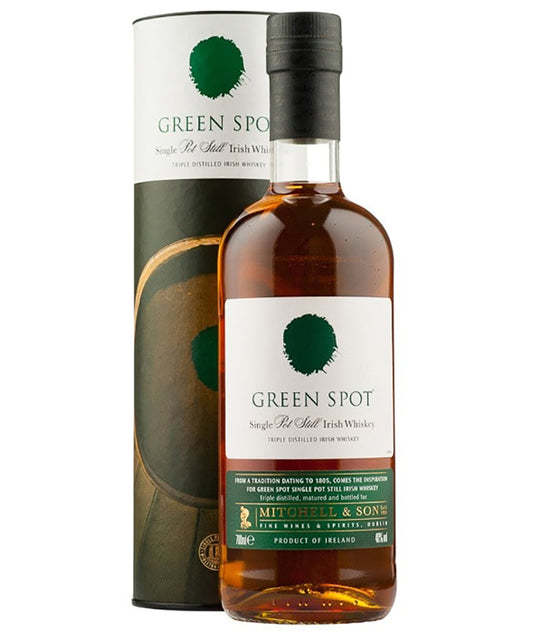 Green Spot Single Pot Still Irish Whiskey from Ireland – spirit bottle image