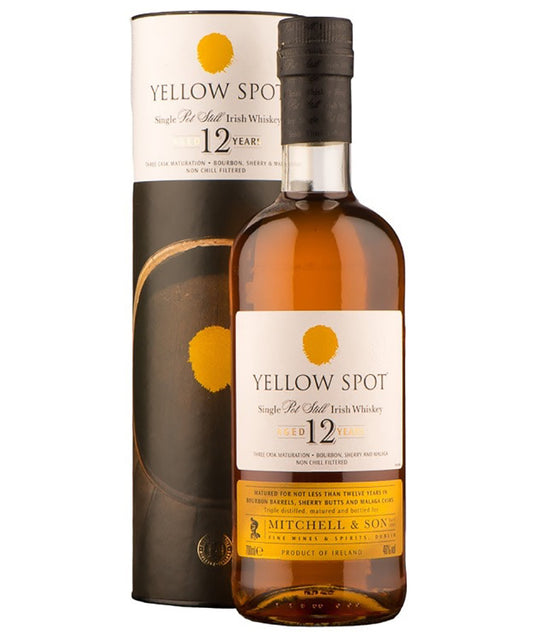 Yellow Spot 12 Year Old Single Pot Still Irish Whiskey from Ireland – spirit bottle image